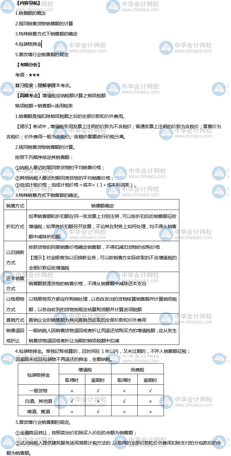 初级会计职称高频考点2