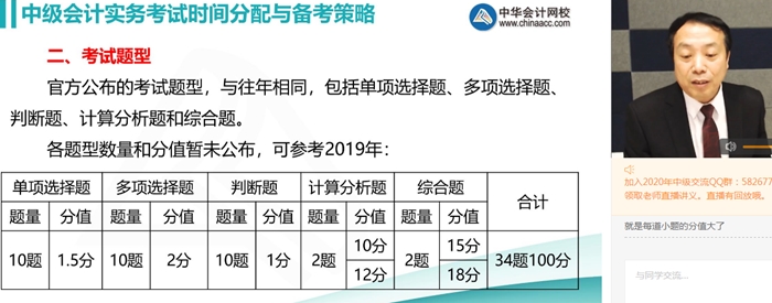 中级管帐测验题量淘汰 难度或低落？听郭建华＆李斌如何预测！