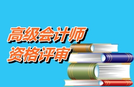 高级会计师考试评审条件各省有差异