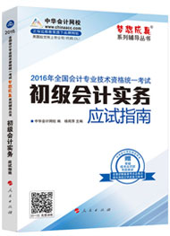 “梦想成真”系列初级应试指南——初级会计实务