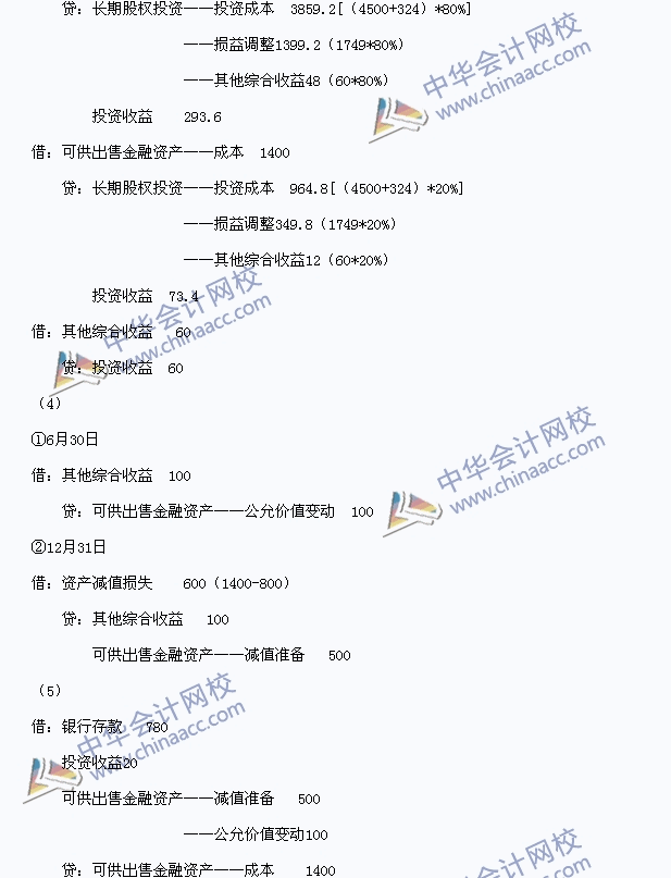 2015中级职称《中级会计实务》试题及答案(考生回忆版)