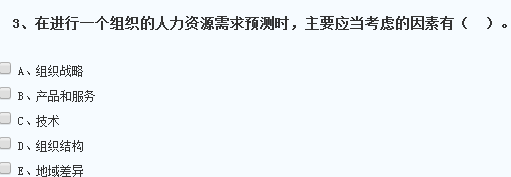 某企业决定进入新业务领域，急需大量该业务领域的优秀人才，这表明影响其人力资源需求的因素是