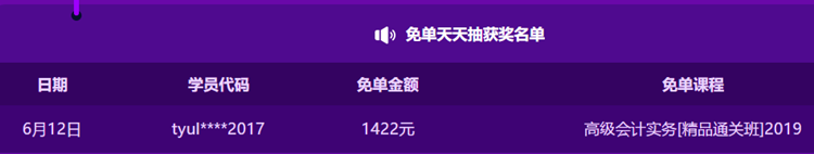 就在昨天 报了高级会计师课程的他被免单砸中了 你还观望吗？