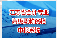 高级会计师资格评审网上申报入口