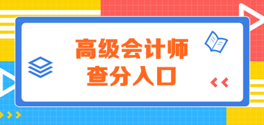 宁夏2019年高级会计师考试成绩查询