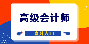 北京2019年会计高级职称查分入口