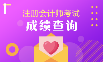 2019年注会成绩查询是什么时候