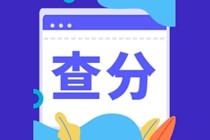 初级经济师查分入口