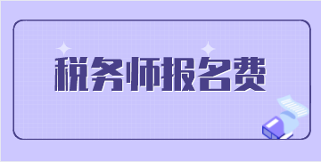 税务师报名费