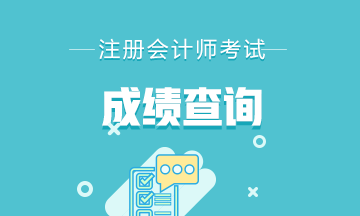 湖南cpa成绩查询时间已公布！