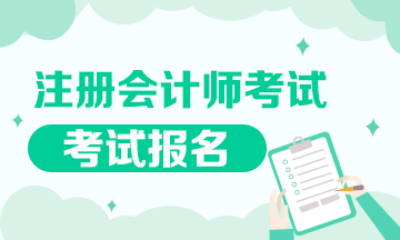武汉2020年注册会计师报名条件