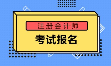 2020年合肥注会考试报名时间