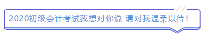 2019年结束了 小伙伴们对2020年初级会计考试想说