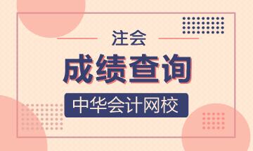 2019注册会计师什么时候能查成绩  你了解吗？