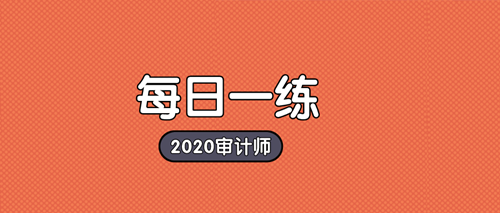 2020中级审计师备考