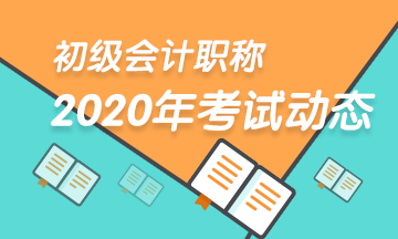 黑龙江2020年初级会计师考试时间