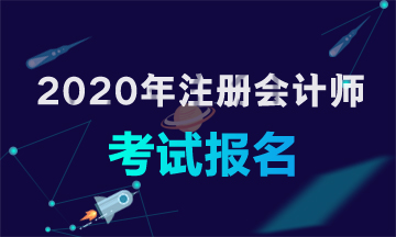 河南2020年注册会计师报名入口
