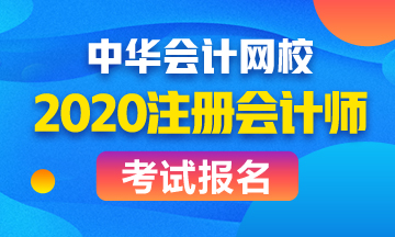 2020年注册会计师考试报名