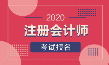 注册会计师考试报名