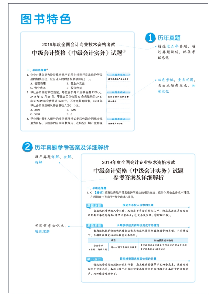 【PDF版】2020年中级会计实务《历年试题全解》抢鲜试读！