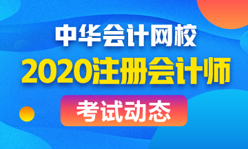 广东2020注册会计师考试时间 你了解吗？