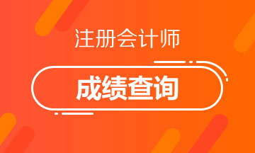 2020吉林注册会计师成绩查询时间定了吗？