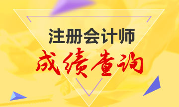 山东青岛2020年注册会计师成绩查询时间已经公布啦！