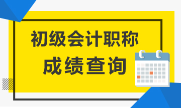 上海2020年初级会计职称考试成绩什么时候可以查？