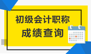 2020年上海市初级会计考试成绩查询时间