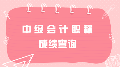 广东2020年中级会计师成绩查询入口