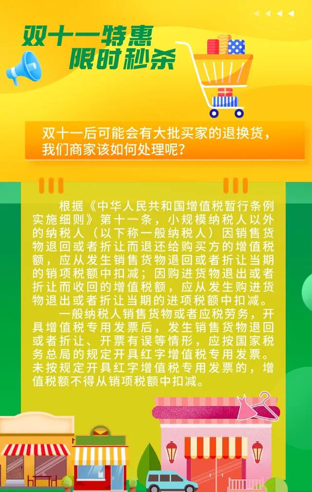 “双十一”结束，这些税收知识可能用得着！