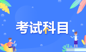 2021高级经济师考试科目