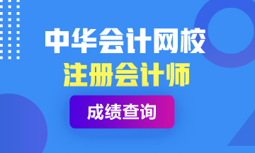 浙江杭州2020年注会成绩查询入口官网是什么？