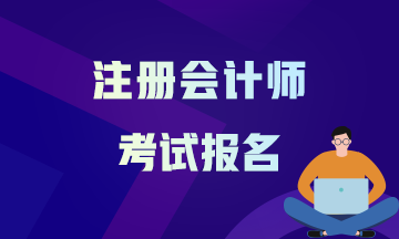 河北注册会计师2021报考时间