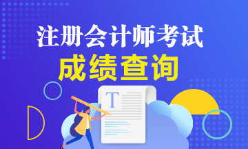 广东广州2020年注册会计师成绩查询时间确定了！