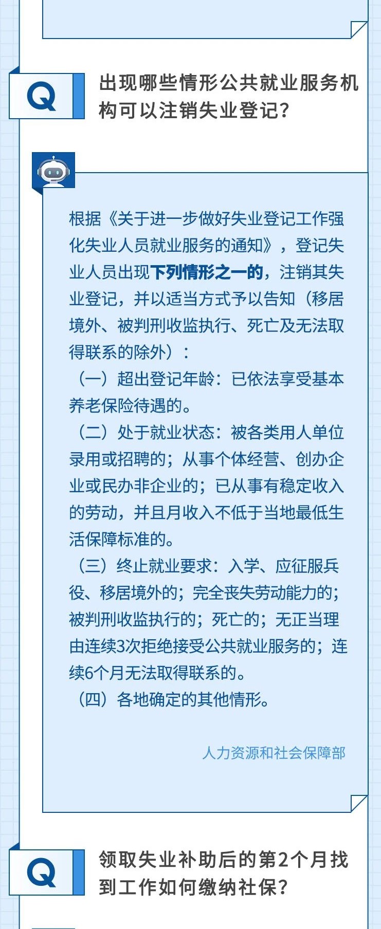 关于失业登记、失业补助金，希望这些回答可以帮到你！