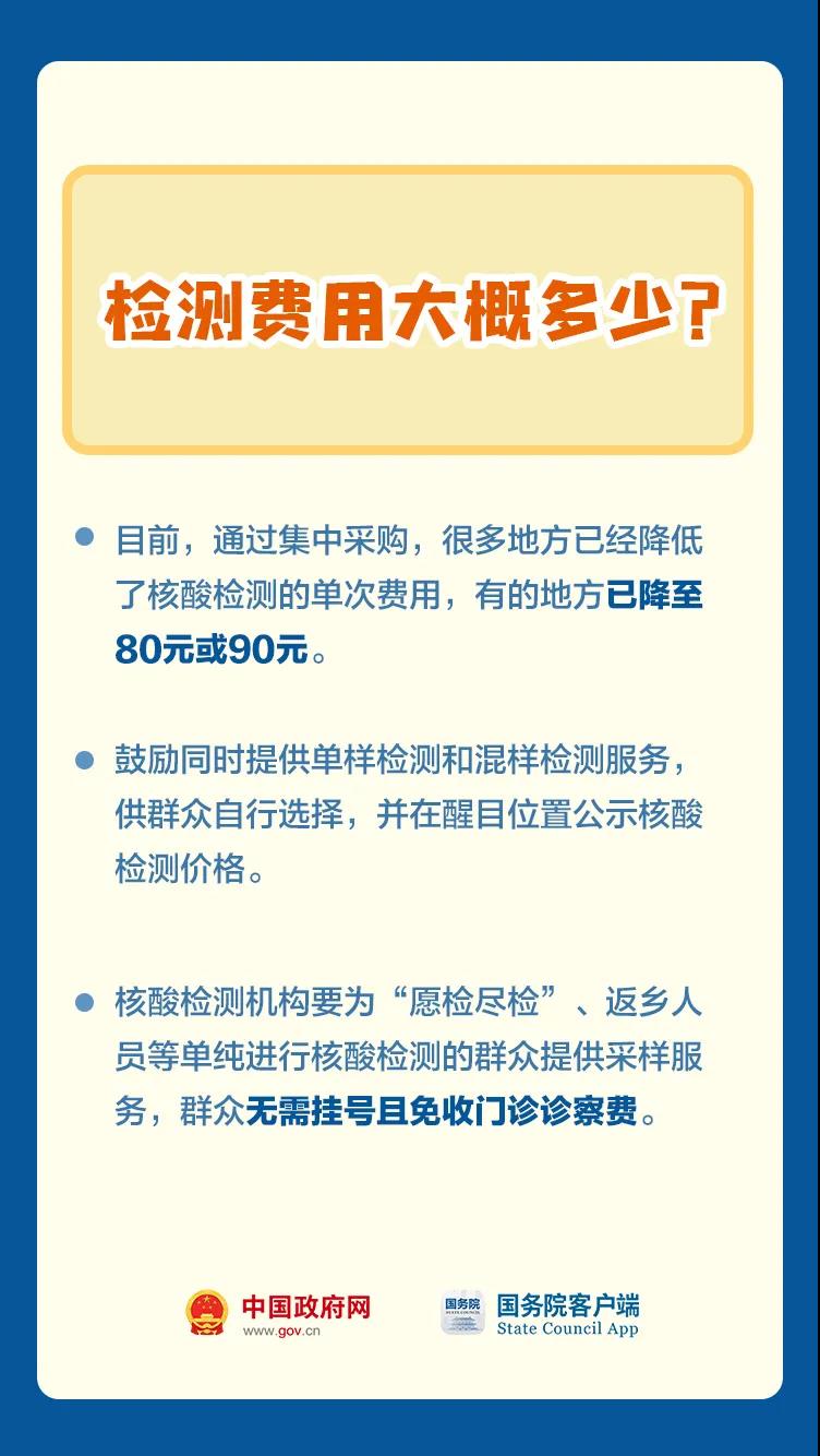 春节期间，关于核酸检测，这些事情要知道！