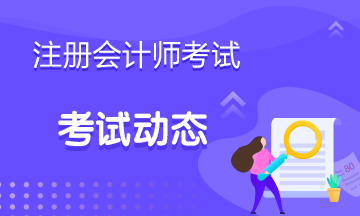 上海长宁区注册会计师的考试时间你知道吗？