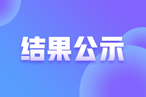 怀化2021年审计专业技术资格考试考后人工核查结果公示