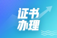 福建省直2021年审计师合格证书发放通知