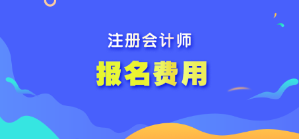 注册会计师报名时间2023年费用多少？