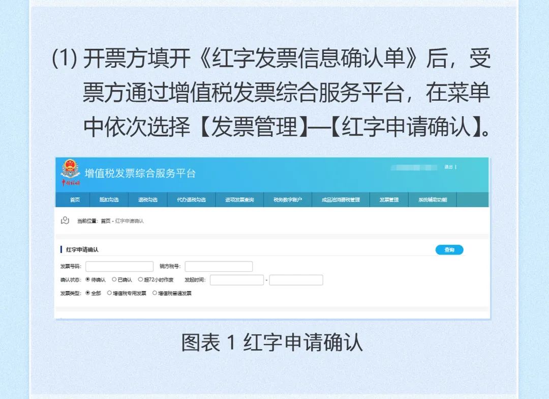 红字数字化电子发票开具指南6