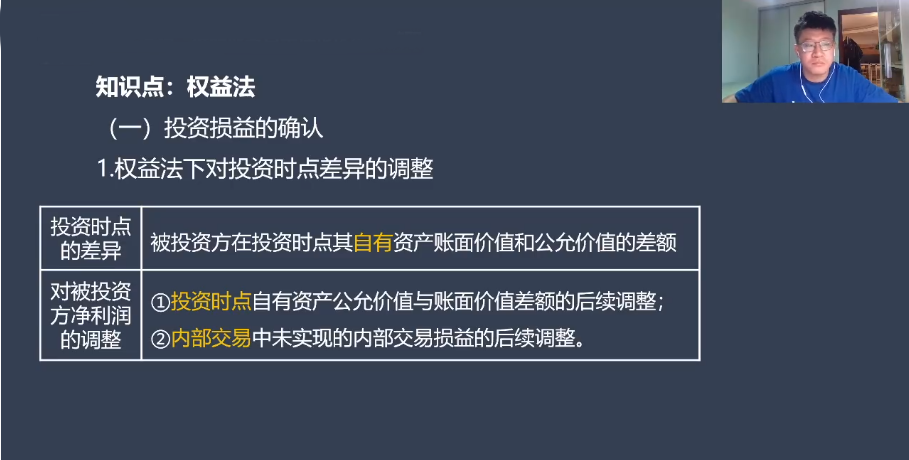 【考前点拨】杭超：中级会计实务长期股权投资6页专项突破