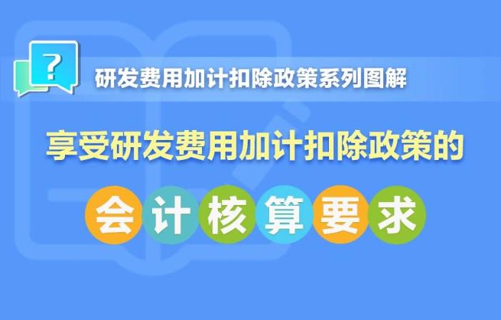 一组图带你了解：享受研发费用加计扣除政策的会计核算要求