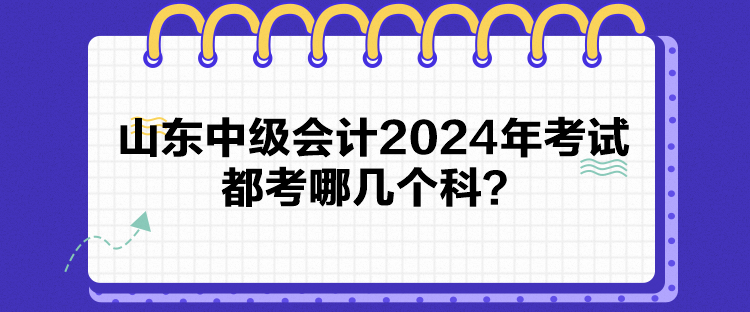 山东中级会计2024年考试都考哪几个科？