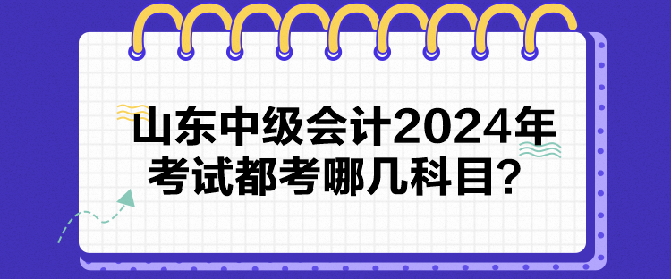 山东中级会计2024年考试都考哪几科目？