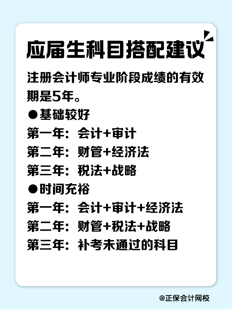 应届生考注会有哪些优势？