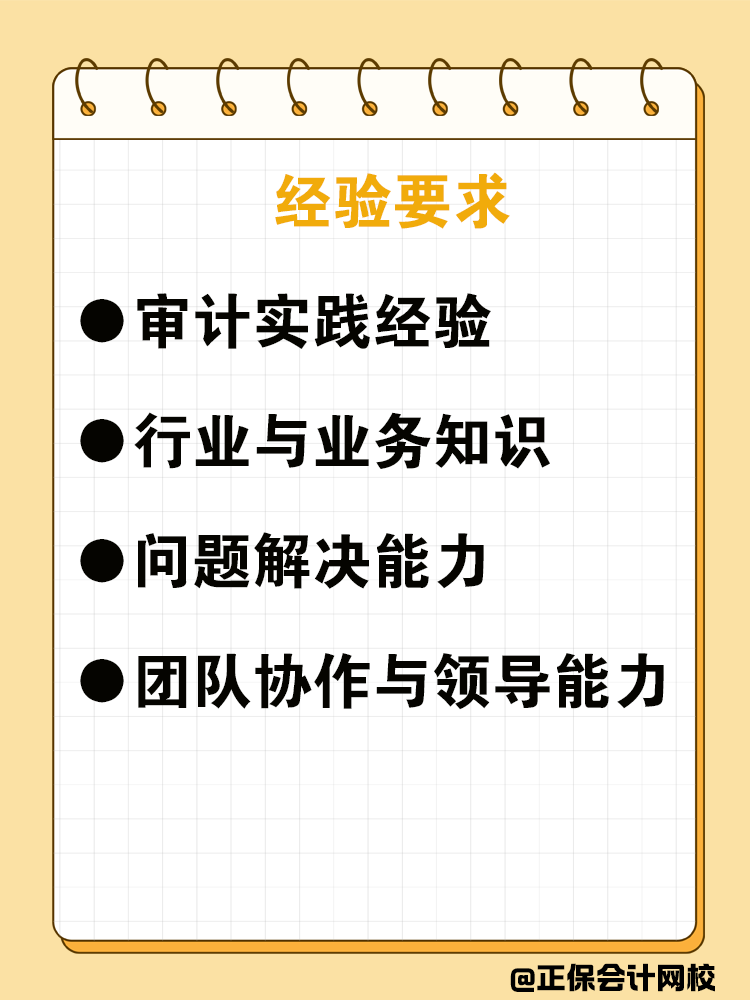 审计师需要具备哪些专业技能和经验呢？