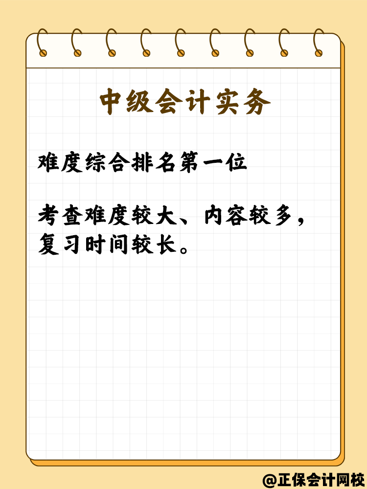 备战中级会计职称 各科难度如何突破？