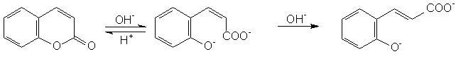 鄰羥基桂皮酸的順反結(jié)構(gòu)